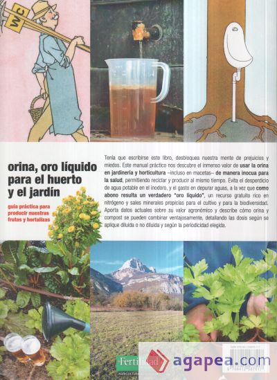 Orina, oro líquido para el huerto y el jardín