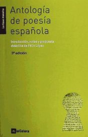 Portada de Antología de poesía española