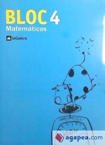 Bloc Matem&aacute;ticas 4