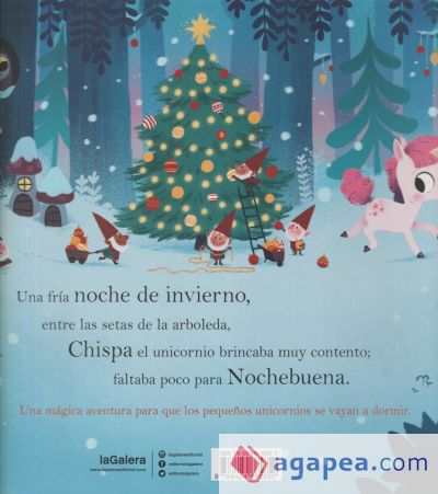 Diez minutos y a la cama. La Navidad del Pequeño Unicornio