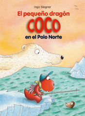 Portada de El pequeño dragón Coco en el Polo Norte