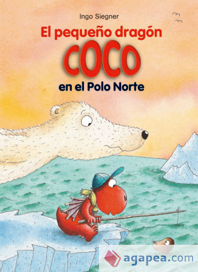 El pequeño dragón Coco en el Polo Norte