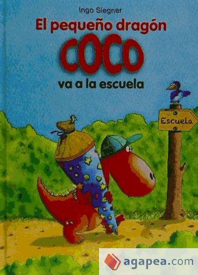 El pequeño dragón Coco va a la escuela