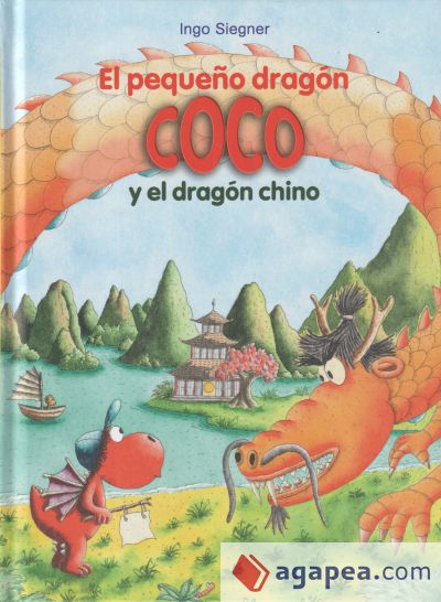 El pequeño dragón Coco y el dragón chino