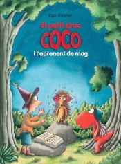 Portada de El petit drac Coco i l'aprenent de mag