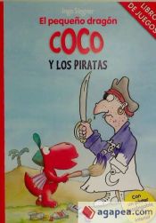 Portada de Libro de juegos - El pequeño dragón Coco y los piratas