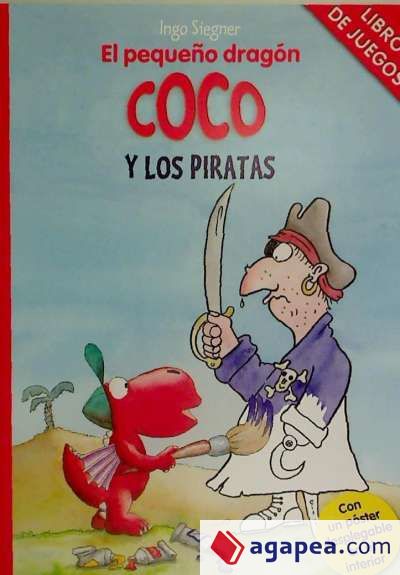 Libro de juegos - El pequeño dragón Coco y los piratas