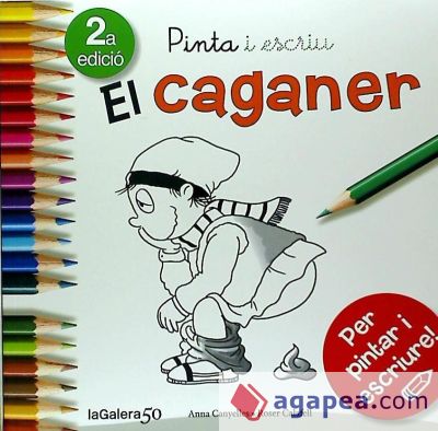 Pinta i escriu El Caganer