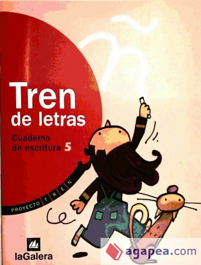 Tren de letras. Cuaderno de escritura 5