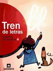 Portada de Tren de letras. Cuaderno de escritura 6