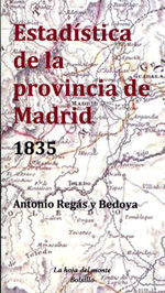 Portada de Estadística de la provincia de Madrid