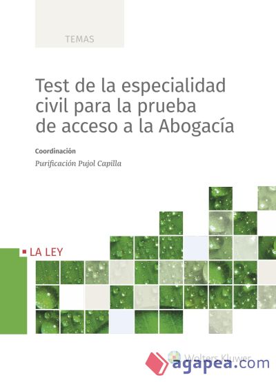 Test de la especialidad civil para la prueba de acceso a la abogacía