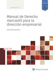 Portada de Manual de derecho mercantil para la dirección empresarial