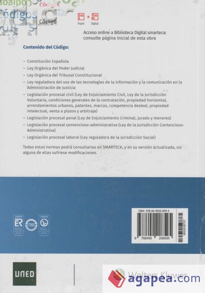 CODIGO DE LEYES PROCESALES 2019