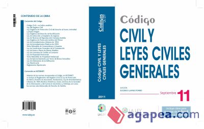 Código Civil y Leyes Civiles Generales 2011