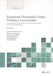 Portada de Esquemas Procesales Civiles, Penales y Concursales (8.ª edición)