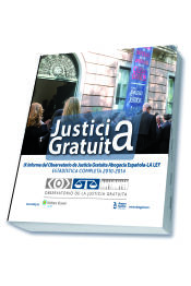 Portada de Justicia gratuita: IX Informe del Observatorio de la Justicia Gratuita CGAE