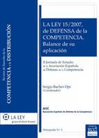 Portada de La Ley 15/2007, de Defensa de la Competencia (Ebook)