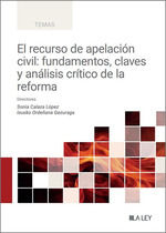 Portada de La apelación civil tras la reforma de eficiencia procesal