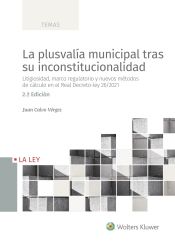 Portada de La plusvalía municipal tras su inconstitucionalidad (2ª Edición)