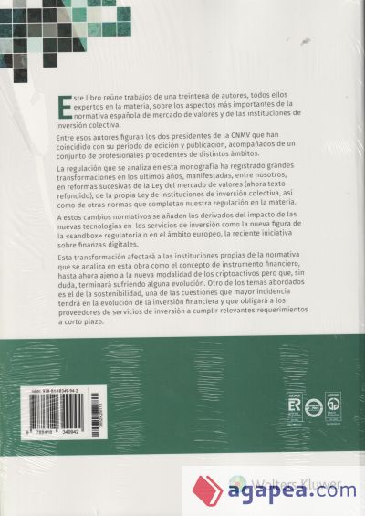 La regulación del mercado de valores y de las Instituciones de Inversión Colectiva