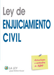 Portada de Ley de Enjuiciamiento Civil 2012 (Ebook)