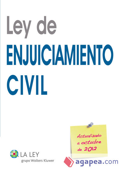 Ley de Enjuiciamiento Civil 2012 (Ebook)