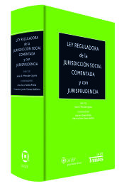 Portada de Ley reguladora de la jurisdicción social comentada y con jurisprudencia