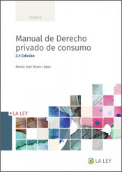 Portada de Manual de Derecho privado de consumo