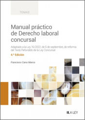 Portada de Manual práctico de Derecho laboral concursal