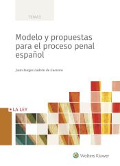 Portada de Modelo y propuestas para el proceso penal español