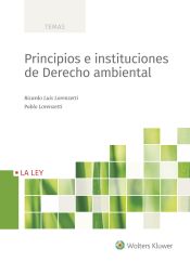 Portada de Principios e instituciones de derecho ambiental