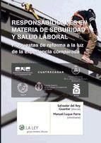 Portada de Responsabilidades en materia de seguridad y salud laboral (Ebook)