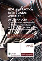 Portada de Teoría y práctica de los juicios verbales de desahucio (Ebook)