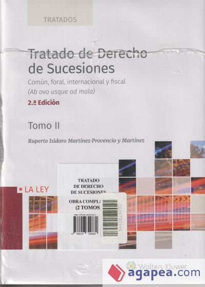 Tratado de derecho de sucesiones (2.ª Edición)