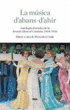 Portada de La música d'abans-d'ahir (Ebook)