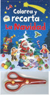 La Navidad (colorea y recorta)