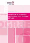 La Pensión de Alimentos de los Hijos en el Derecho Español