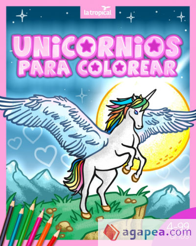 Unicornios para colorear