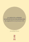 La carga de la prueba en supuestos de discriminación su regulación en el proceso civilLa carga de la prueba en supuestos de discriminación: su regulación en el proceso civil