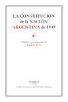 La constitución de la nación argentina de 1949