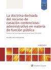 La doctrina derivada del recurso de casación contencioso-administrativo en materia de función pública