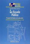 La escuela pública. El papel del Estado en la educación