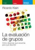 Portada de La evaluación de grupos (Ebook)