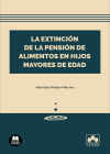 La extinción de la pensión de alimentos en hijos mayores de edad