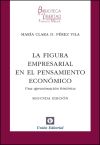 La figura empresarial en el pensamiento económico