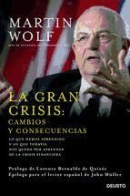 Portada de La gran crisis: cambios y consecuencias (Ebook)