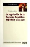 La legislación de la Segunda República Española (1931-1936)