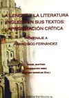 La lengua y la literatura inglesa en sus textos: aproximación crítica