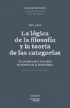 La l&oacute;gica de la filosof&iacute;a y la teor&iacute;a de las categor&iacute;as
